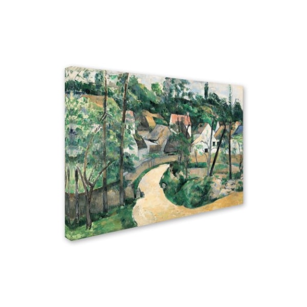 Cezanne 'Turn In The Road' Canvas Art,24x32